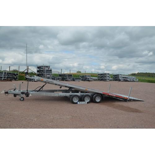 Plateau basculant à hayon 3 essieux 510x210 PTAC 3500KG Temared_2