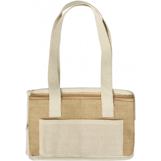 Sac isotherme - Jute avec poche coton PETIT MODELE - Toronto TORON001_2