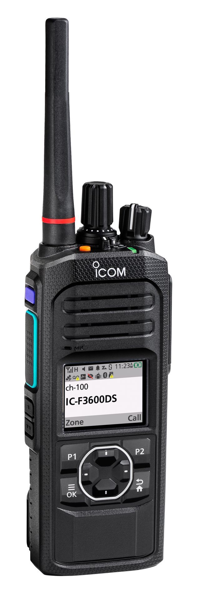 Talkie walkie numérique NXDN VHF UHF avec clavier ICOM IC-F3600D_2