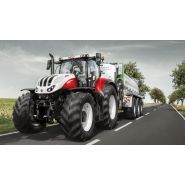 Tracteur avec suspension avancée et faible niveau sonore