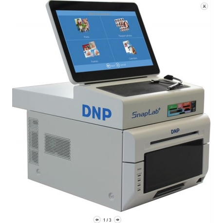Borne photo autonome et personnalisable - Digital et interactif - DNP SNAPLAB DP-SL620 II en location_2