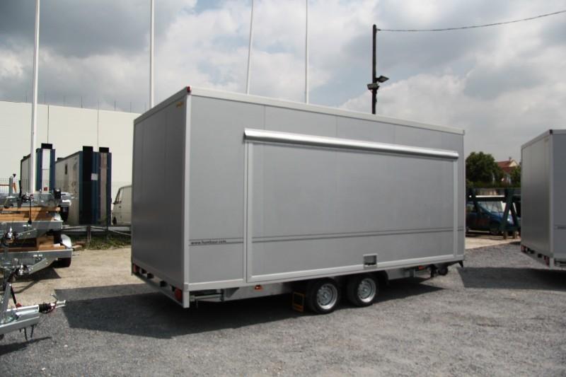 Remorque fermée Humbaur - 5097 / 5210 - Fourgon 2 essieux avec panneaux sandwich 45 mm et options sur mesure_2