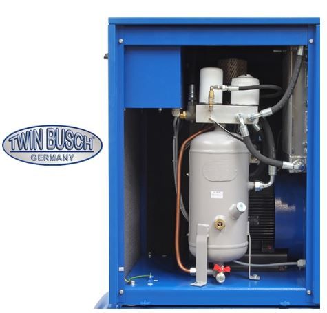 Appareil de compression d'air avec cuve de 500L et moteur électrique 7,5 kW