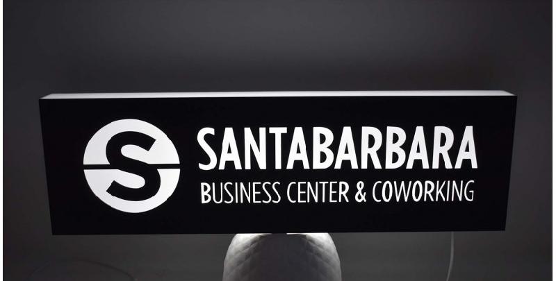 Caisson lumineux mixte - Aluminium Dibond et contour Plexiglas - Enseigne haut de gamme_2