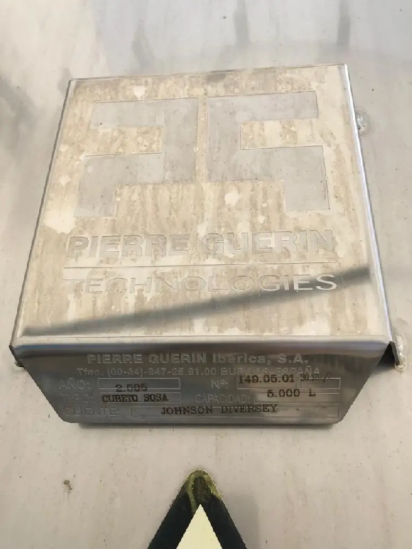 Cuve en acier inoxydable 5 000 litres d'occasion - référence : c4532_2