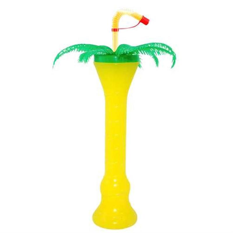 Carton de 156 Yard Cups motif palmier réutilisables 330 ml  | Slushyboy_2
