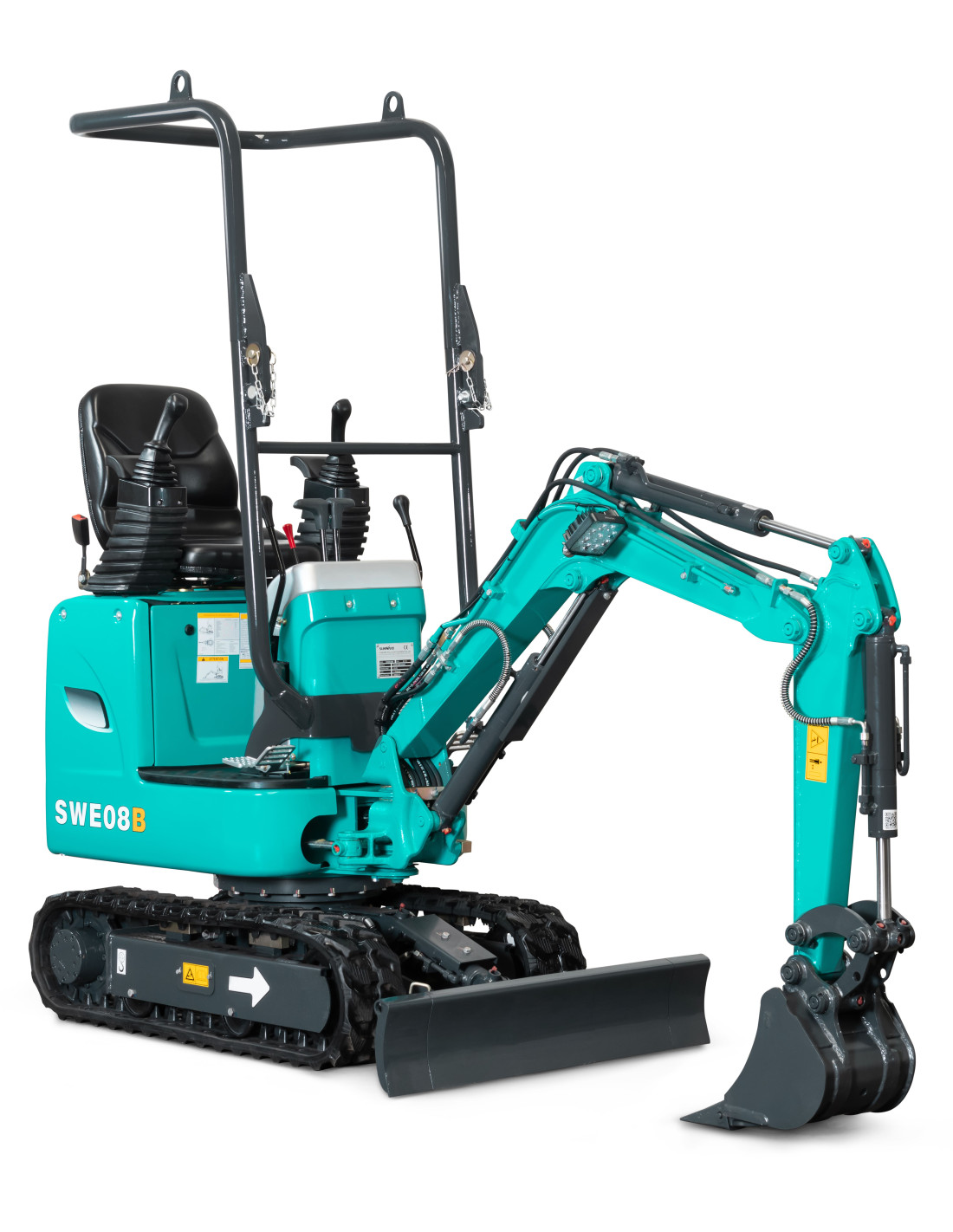 Mini-pelle parfaite pour les travaux en espace exigu -  Sunward SWE 08B_3