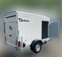 Remorque fourgon - 2,55 x 1,25 x 1,55 M - 1300 KG - DEBON ROADSTER 255V2_2