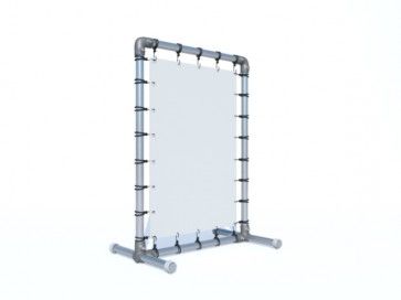 So-easy - stop trottoir portable en bâche tendue - structure aluminium Inside Out - 200x250cm max_2