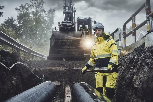 Veste 4780 doublée haute visibilité - coupe-vent, imperméable, normes EN - Blaklader_2