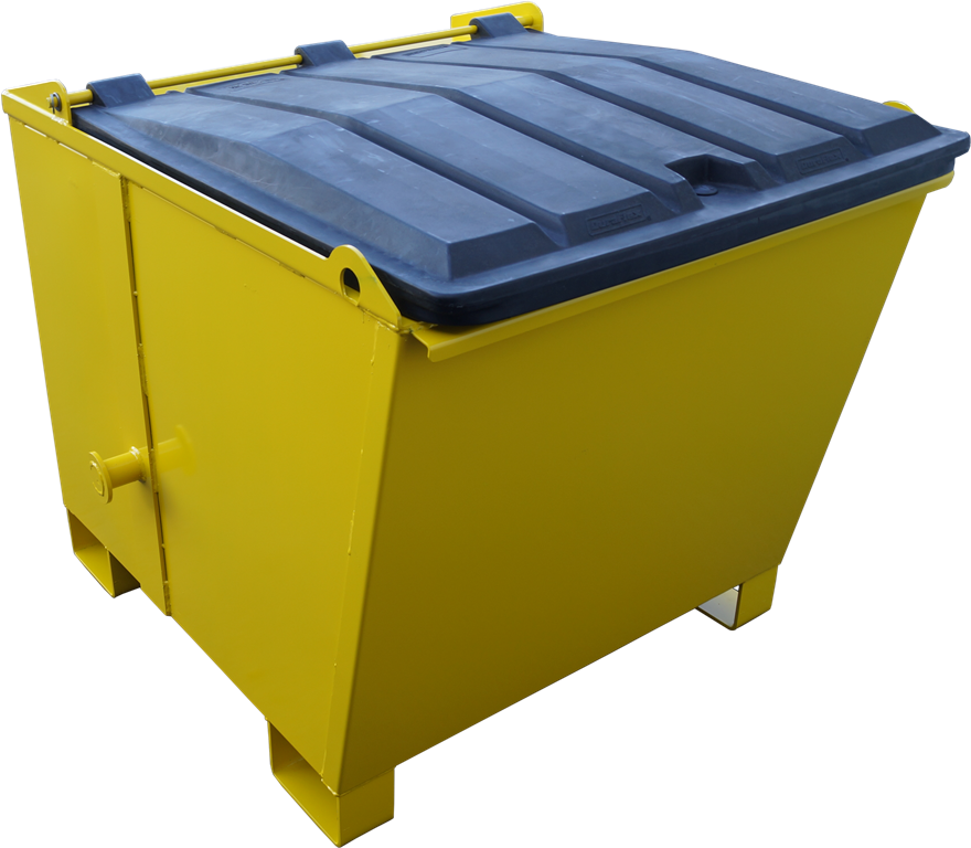 Benne basculante (BB) - 1200 litres - Fabrication française - Dispositif de déversement_2