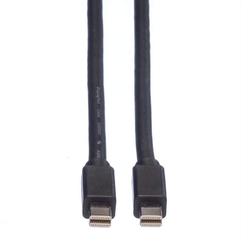 ROLINE Câble DisplayPort Mini DP M - Mini DP M, noir, 2 m_2
