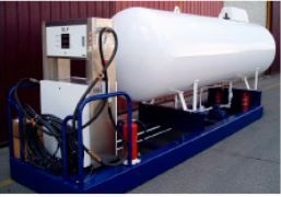 Lp1000av - citerne à gaz statique verticale aérienne - Lapesa - 1500 mm - stockage GPL jusqu'à 20 bar_2