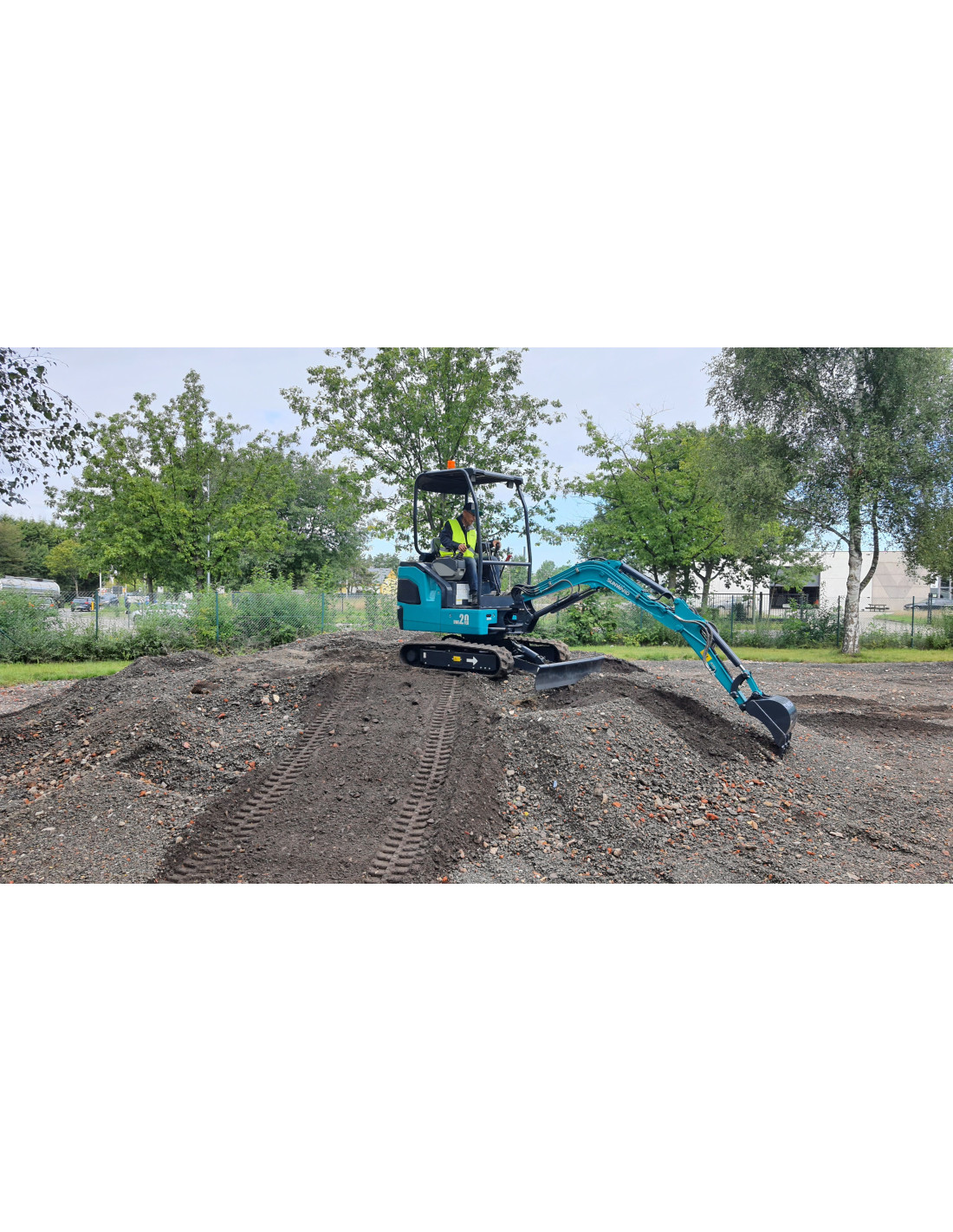 Mini-pelle excellente en termes de durabilité, de fiabilité et de performance - SUNWARD  SWE20FED_2