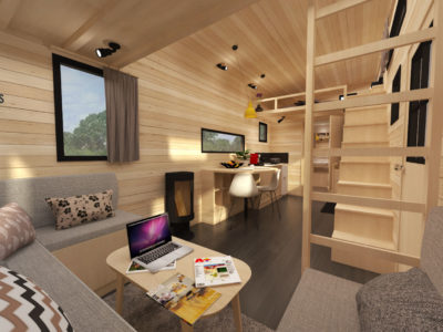 Tiny house modèle familiale pour 4 personnes_2
