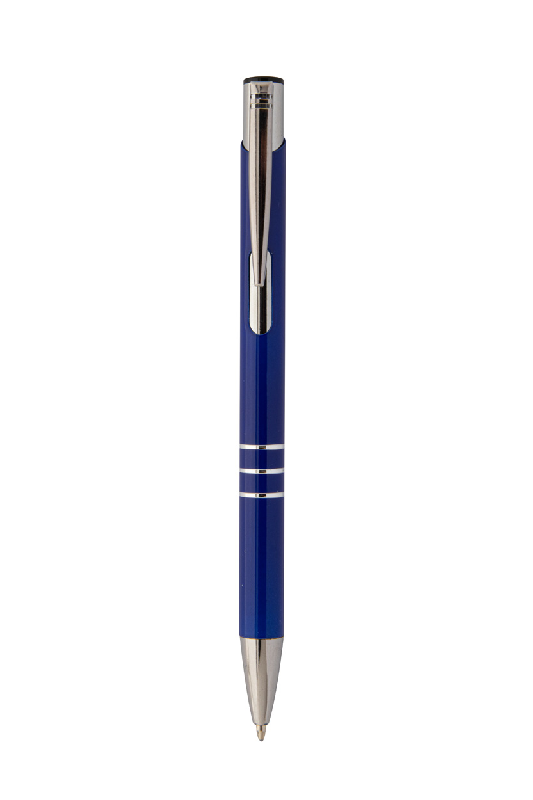 Stylo en aluminium recyclé - encre bleue - couleur bleue - 7g_2
