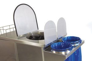 Ac-217™ - chariot médical - mdg - 4 roulettes pivotantes dont 2 équipées de frein_2