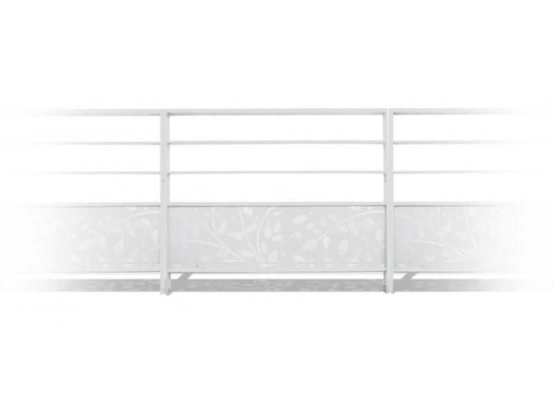 Gc3900 barrières urbaines - urban'nt - en acier - remplissage par tôle avec motifs micro-perforés_2