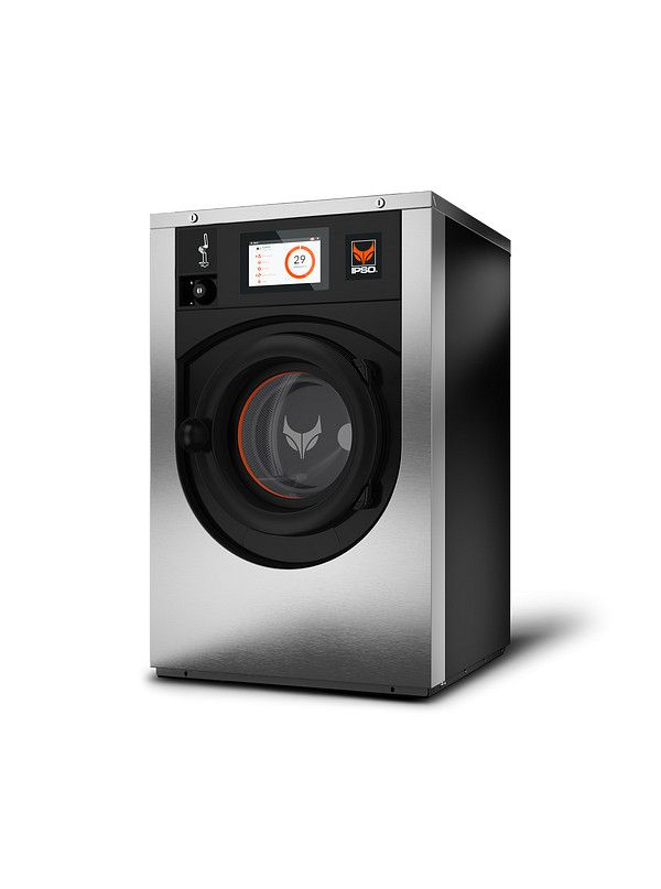 Lave-linge industriel à cuve suspendue - écran tactile 7'' - capacité 18 à 28 kg - acier inoxydable_2