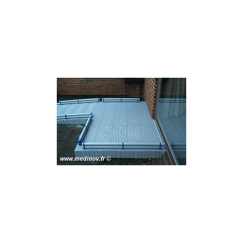 Rampe d'accès sur mesure en concept caillebotis empilable pour le secteur privé, industriel_2