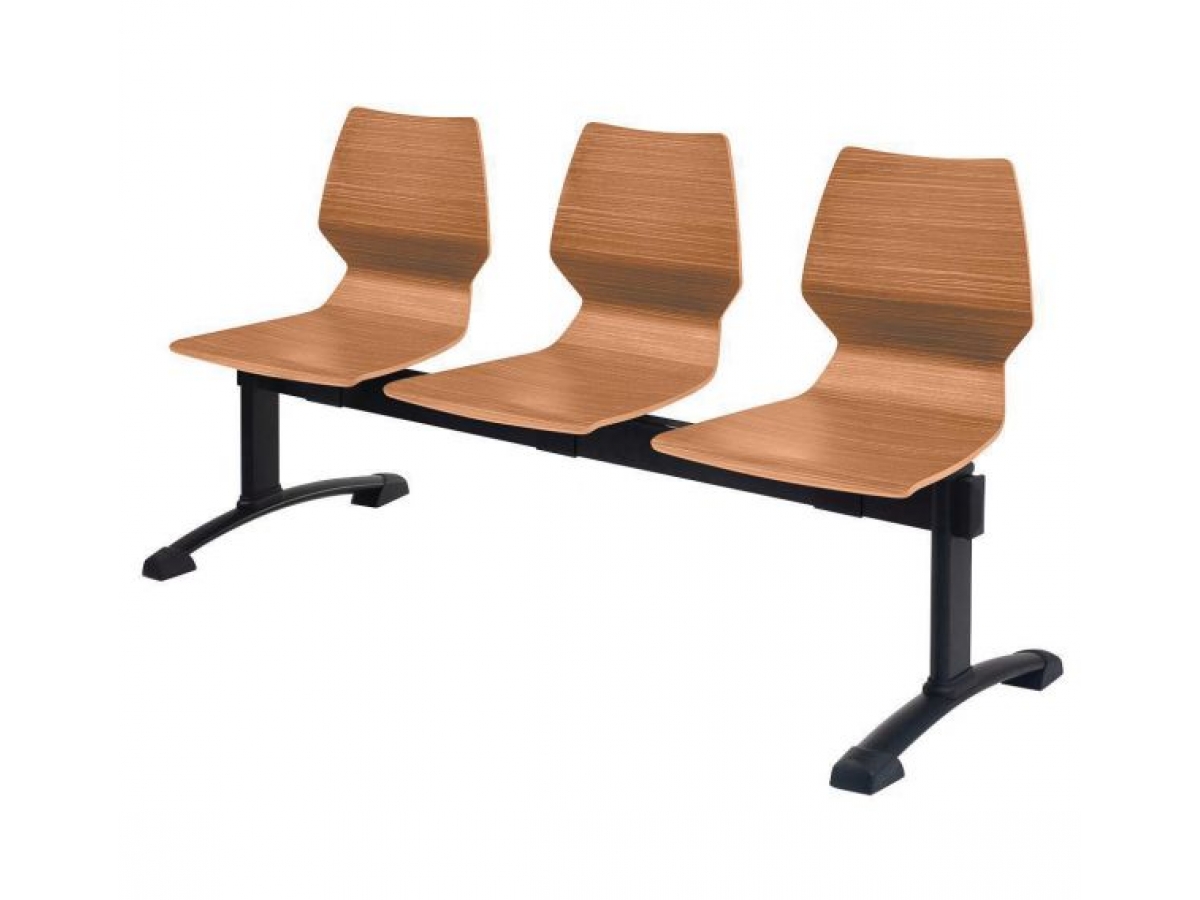 Sièges sur poutre ergonomiques en bois design - FUSIO - matériaux durables et options personnalisables_2