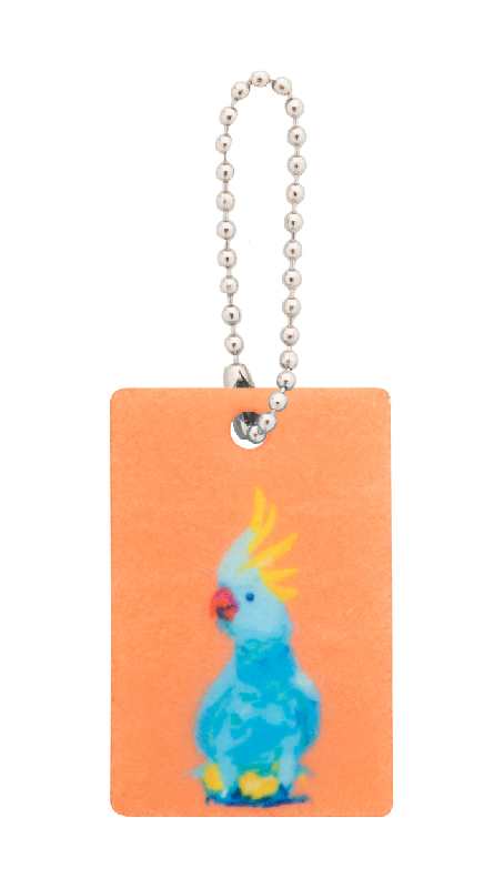 Porte-clé personnalisé rectangulaire en feutre RPET avec impression couleur - Minimum 100 pièces_2