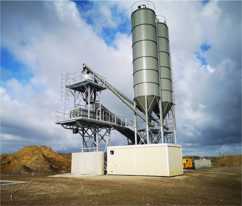 Centrale à béton continue pour grandes productions 900 t/h - arcen_0