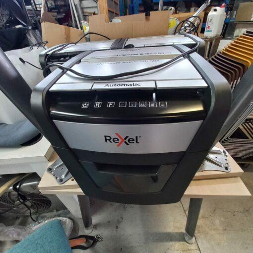 Destructeur de papier neuf - Rexel Optimum Auto+ 50X - Coupe croisée - 50 feuilles - 20 litres_2