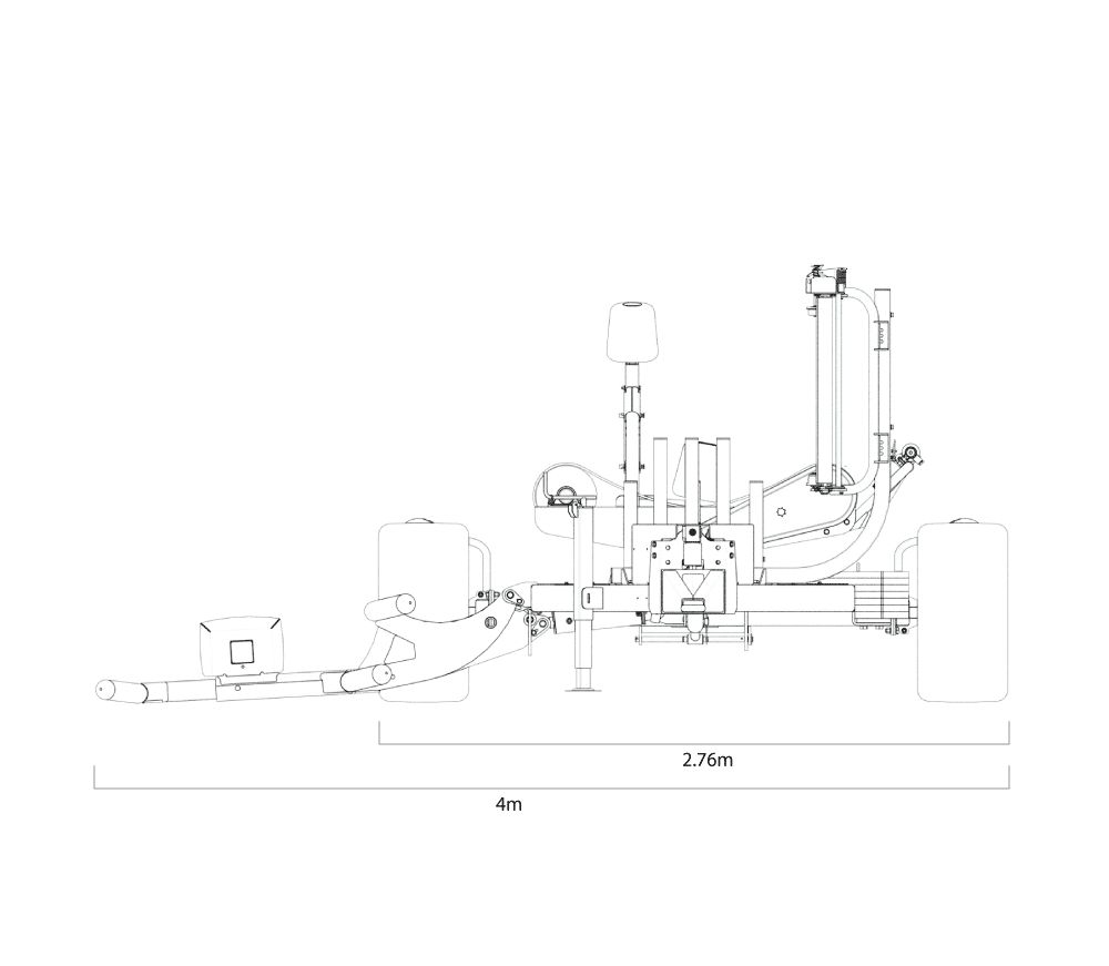 A100 - Enrubanneuse agricole Tanco - Modèles A100EH à A100J - robuste, compacte et efficace_2
