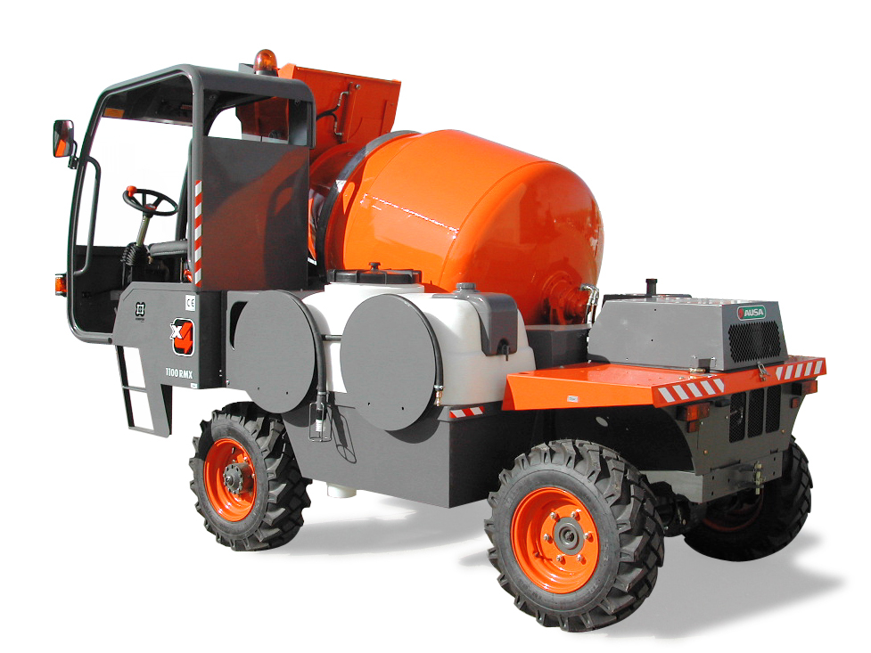 Auto betonnieres de chantier ausa x 1100 rh