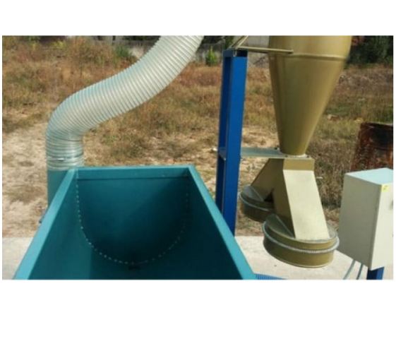 Broyeur de graines pour préparation de granulés - Cyclone d'ensachage - Capacité 2000-4000 kg/h - Réf. ATH08-ET_2