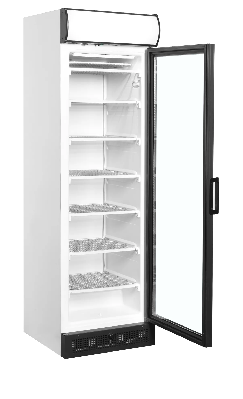 Congélateur vertical vitré UFSC371GCP ( 300 / 270L) Blanc TEFCOLD_2