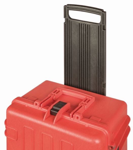 Mallettes rigides à usage intensif avec roulettes - 53 L - 4750RCHDW02RED - Résine structurée, hermétique et résistante_2