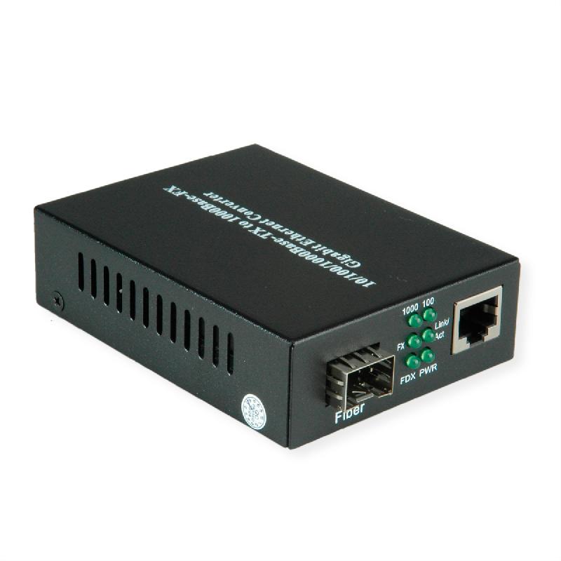 VALUE Convertisseur Gigabit Ethernet, RJ45-Fibre Optique_2