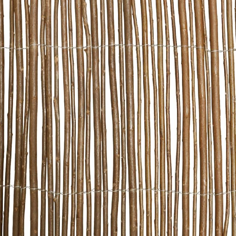 Vidaxl clôture de saule 500x100 cm 140386_2