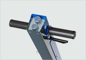 50-3H - Cric hydropneumatique à trois étages AC Hydraulic - Capacité : 50/25/10 T - Pour véhicules à très haute garde au sol_2