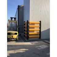 Barrière de protection industrielle haute - système modulaire adaptable pour risques spécifiques_2