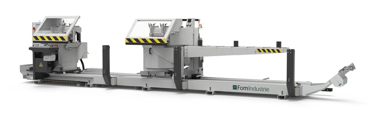 Keope E1 - Tronçonneuse à double tête FOM Industrie - 4 étaux verticaux - Versions 5 et 6,6 mètres_2