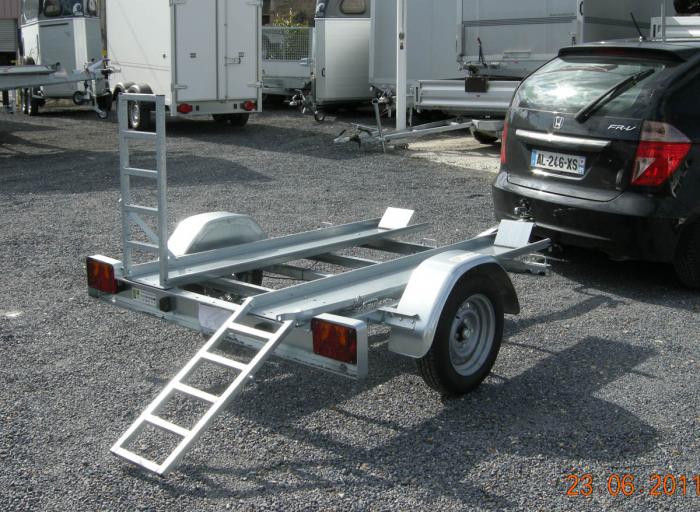 Remorque pour 1 ou 2 quads - Trelgo Duo Quad - acier galvanisé, démontable et modulable_2