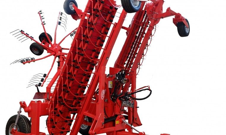 Équipement agricole V-8000 pour andainage efficace