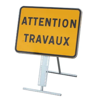 Panneau KC1 - Indication diverses temporaire pour chantier sur pied_2