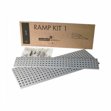 Rampe d'accès intérieure et extérieure Vermeiren - mobile ou permanente pour obstacles jusqu'à 15 cm - supporte jusqu'à 200 kg_2