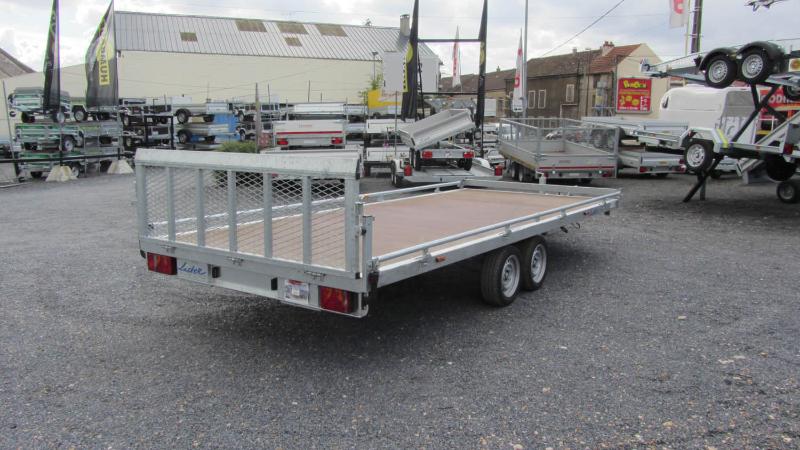 Remorque plateau basculant Lider 32660 - 2 essieux, roues dessous, PTC 3500 kg_2