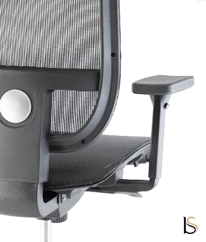 Siège ergonomique en résille Tertio - Sokoa - Oui, Réglable 3D, Sol dur_0