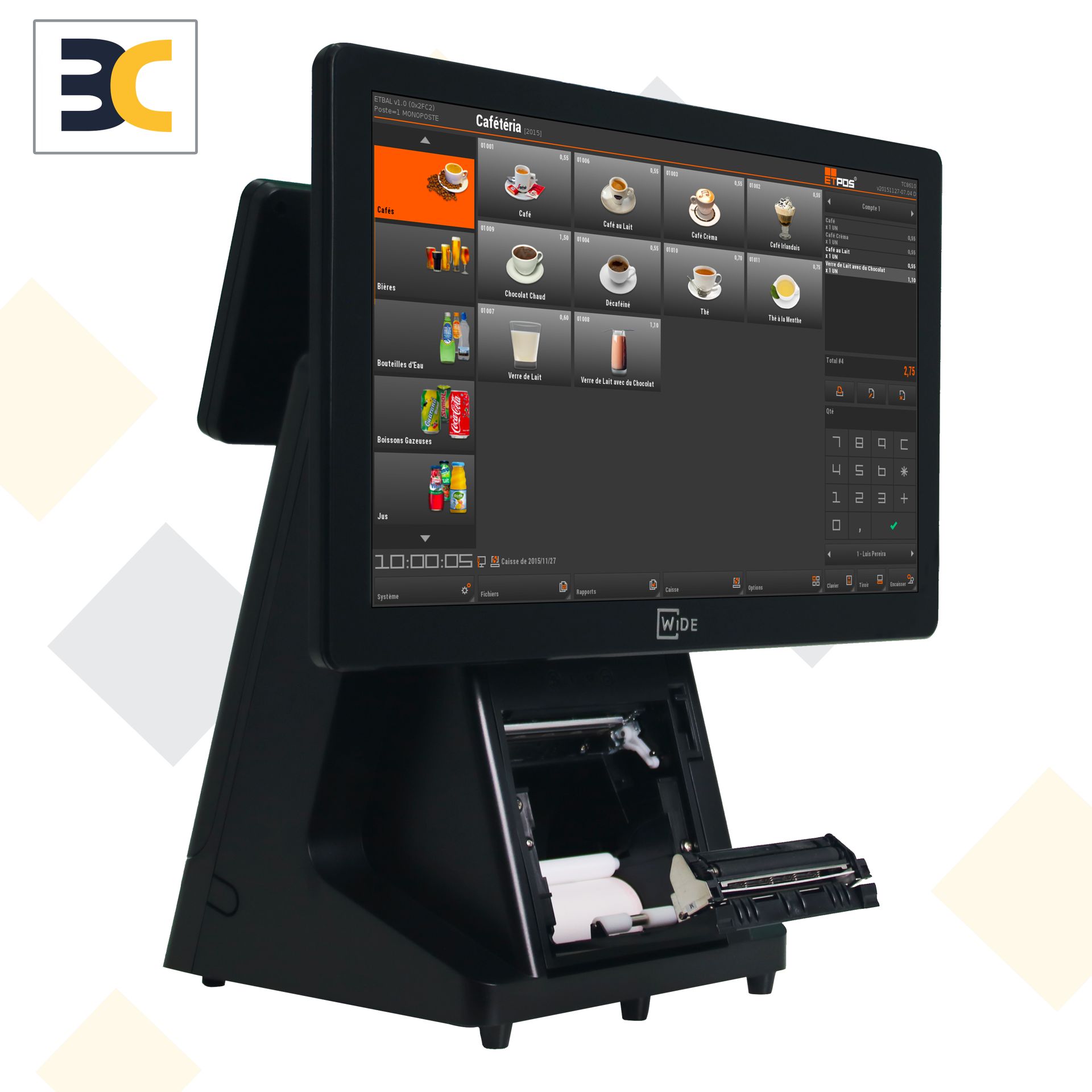 POS 1526 WIDE caisse tactile 15,6