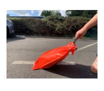 Sac de lestage en PVC orange - 640 g/m², résistant aux UV, 15 kg de capacité_2