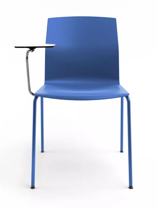 Chaise de réunion ou de conférence - Design simple et élégant avec tablette écritoire rétractable - Modèle 'Kabi'_2