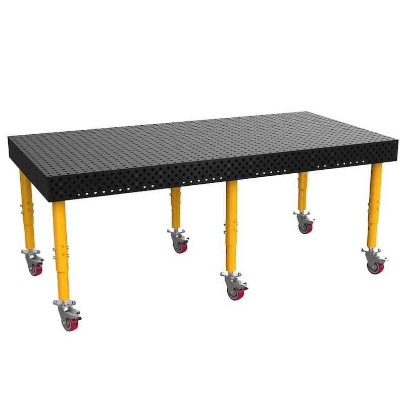 Table de soudage robuste Alfa 16 2400x1200mm Ø16 - BuildPro_2