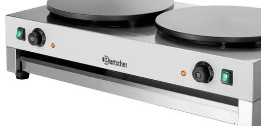 Crêpière électrique 2xØ400mm  2CP400  Bartscher_2