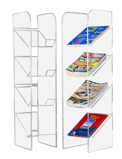 Gdb-gdl - meuble présentoir - form x.L. - larg. 245, h 1100, p 325 mm_2